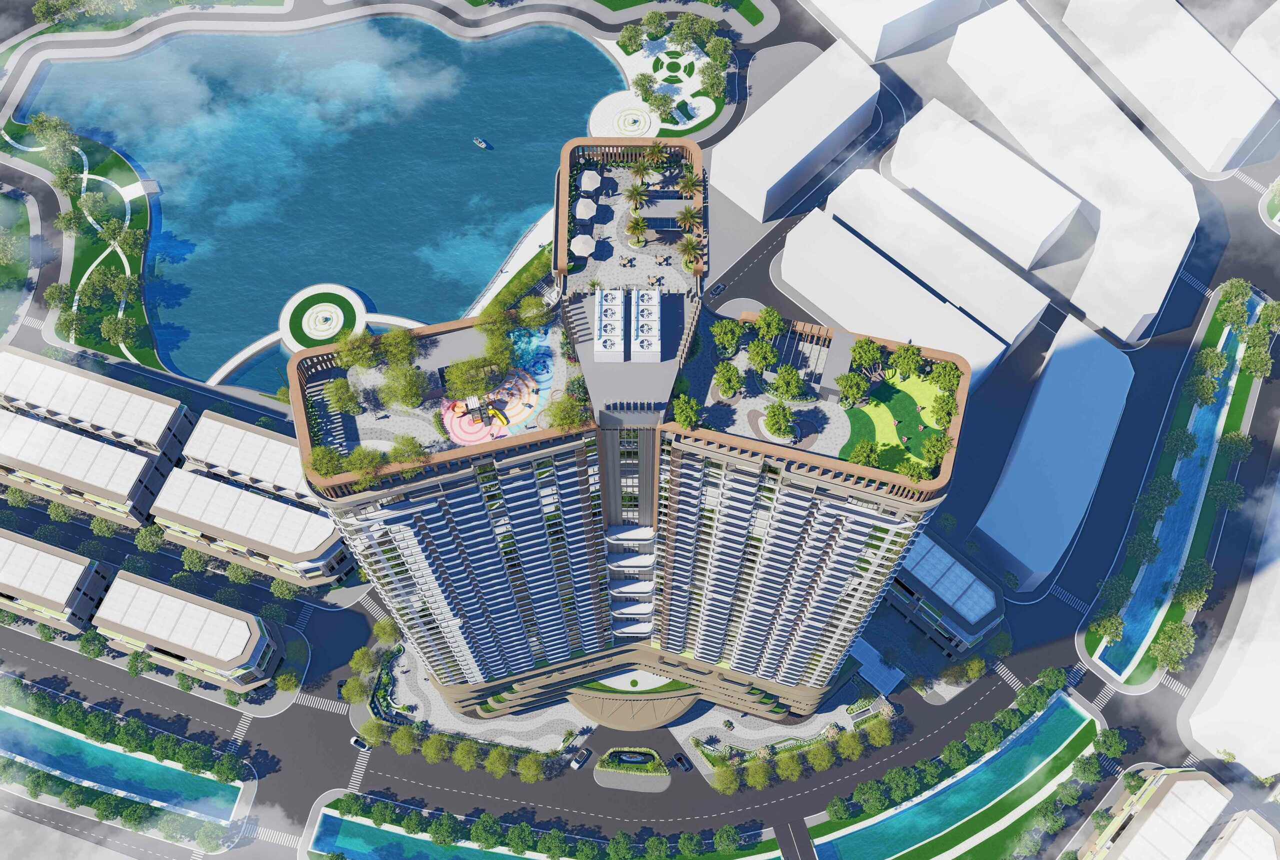 Cảnh quan Luminious Coral Residences