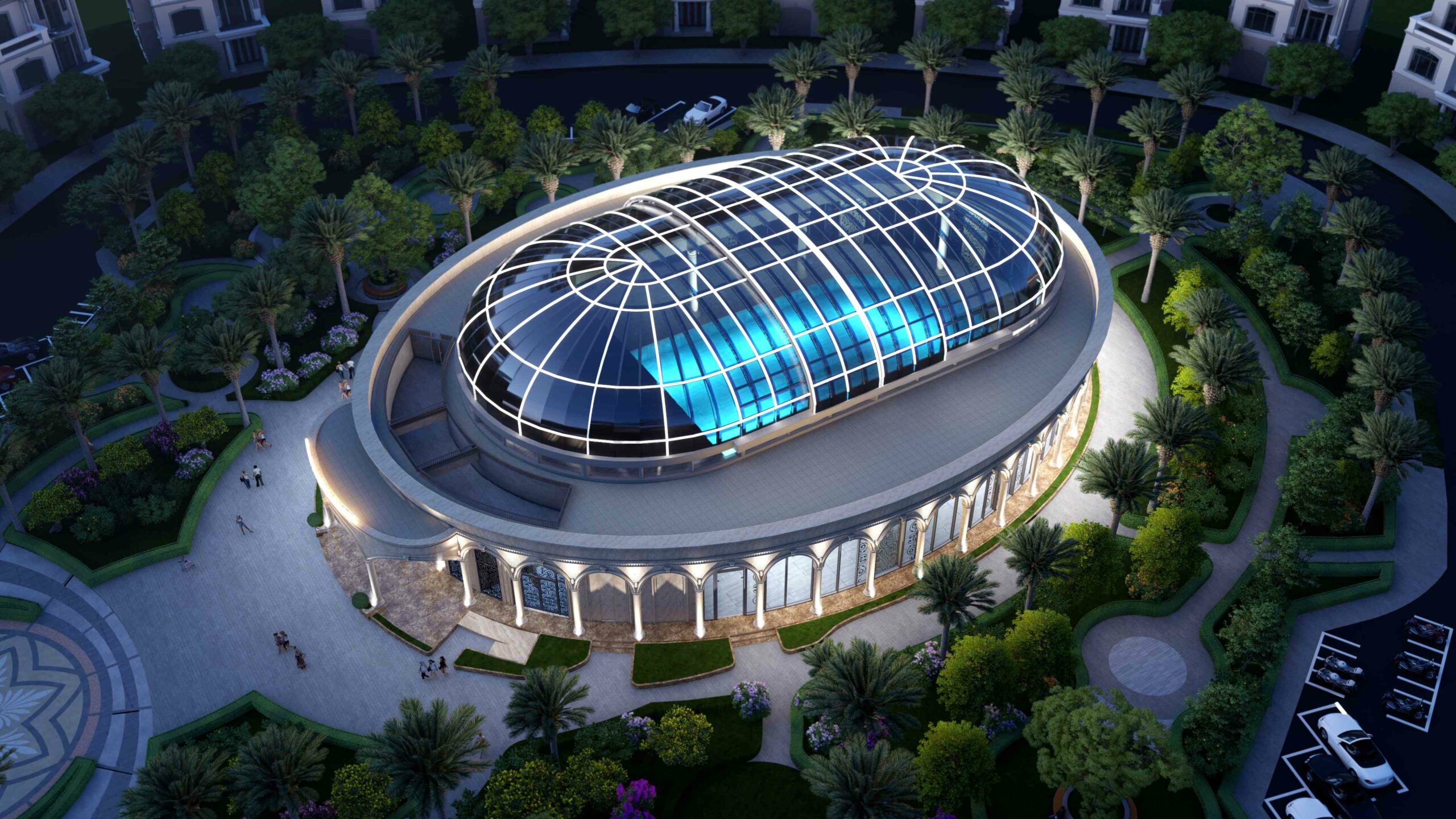 Bể bơi 4 mùa phân khu Ngọc Trai – Dream city