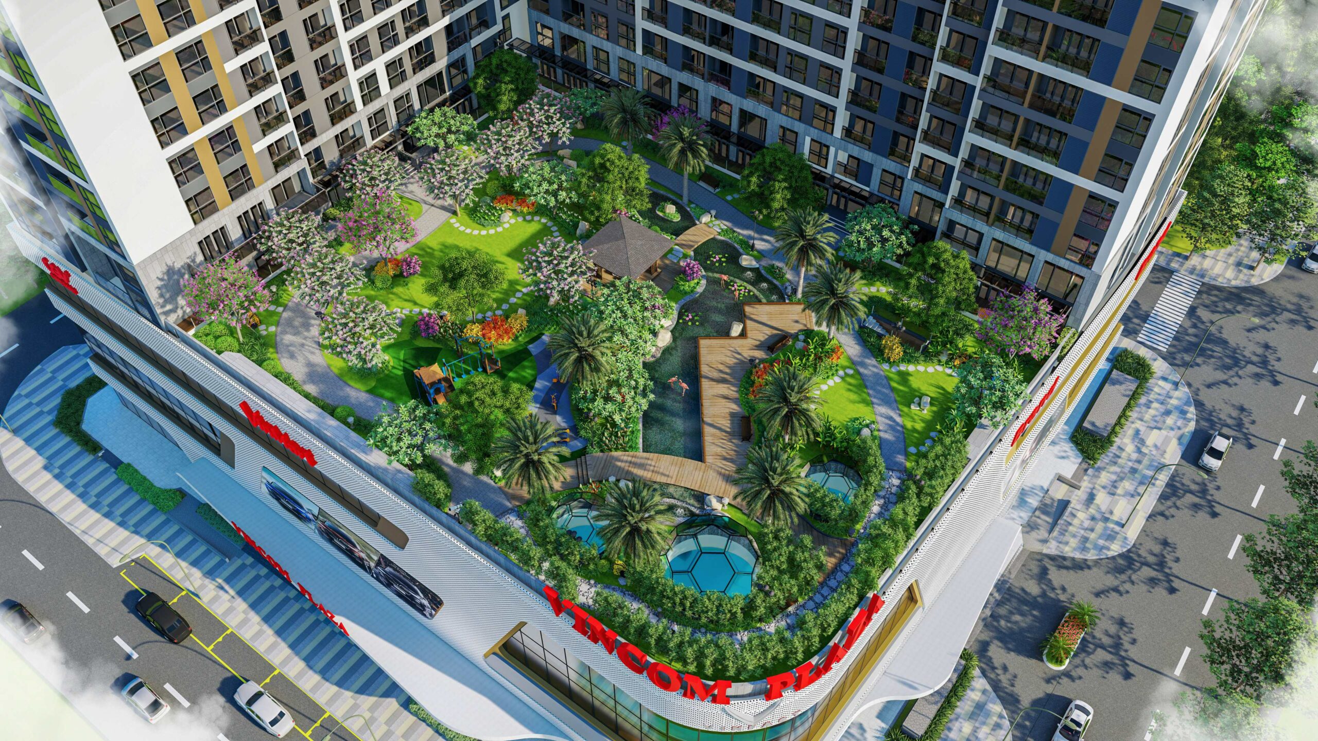 Cảnh quan Vinhomes Sky Park