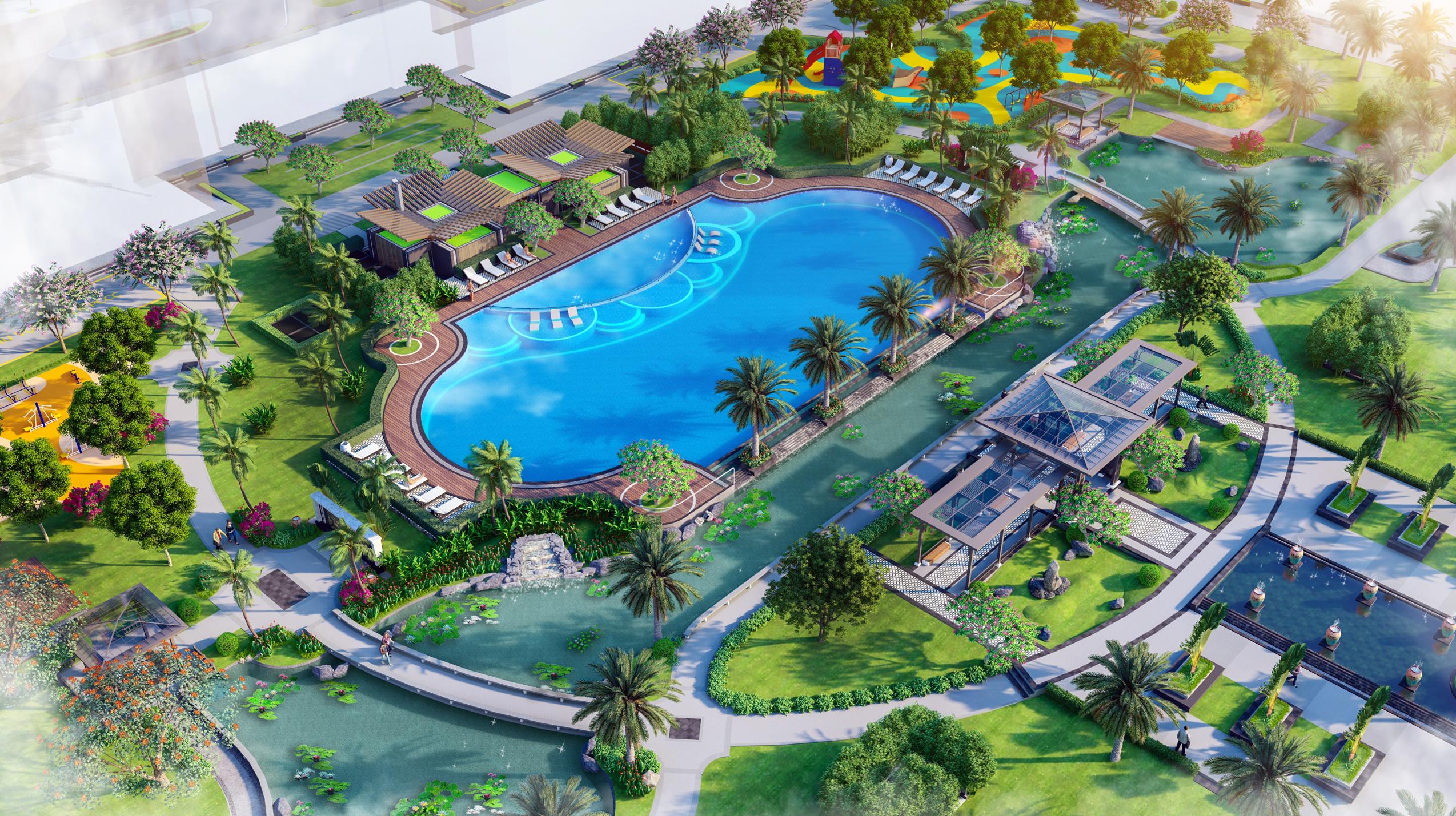 Cảnh quan Vinhomes Star city – Lô CT-02