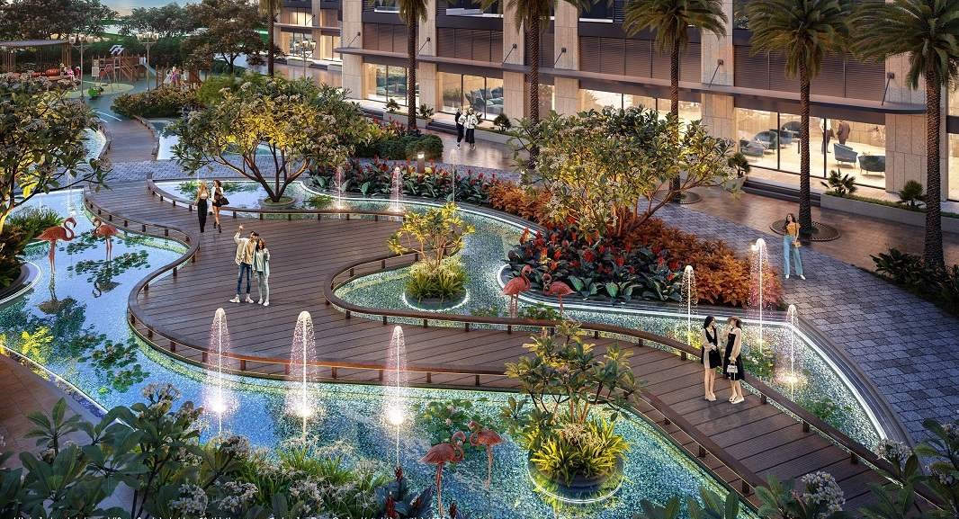 Cảnh quan Vinhomes Grand Park – Phân khu B4- B5