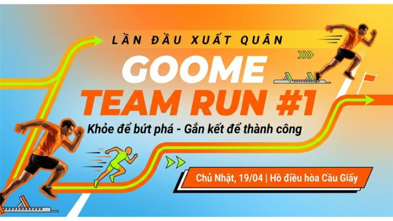 🔥 KICK-OFF CLB CHẠY GOOME – KHỞI ĐỘNG ĐẦY NĂNG LƯỢNG! 🔥
